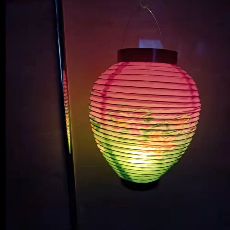 Bougie à thé LED suspendue, Mini lanterne japonaise Portable en papier