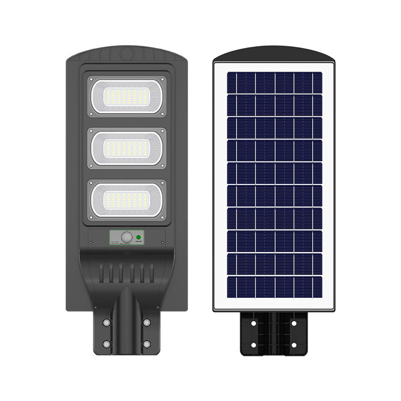 IP65 imperméable extérieur 30W-120W intégré tout dans un réverbère du panneau solaire LED