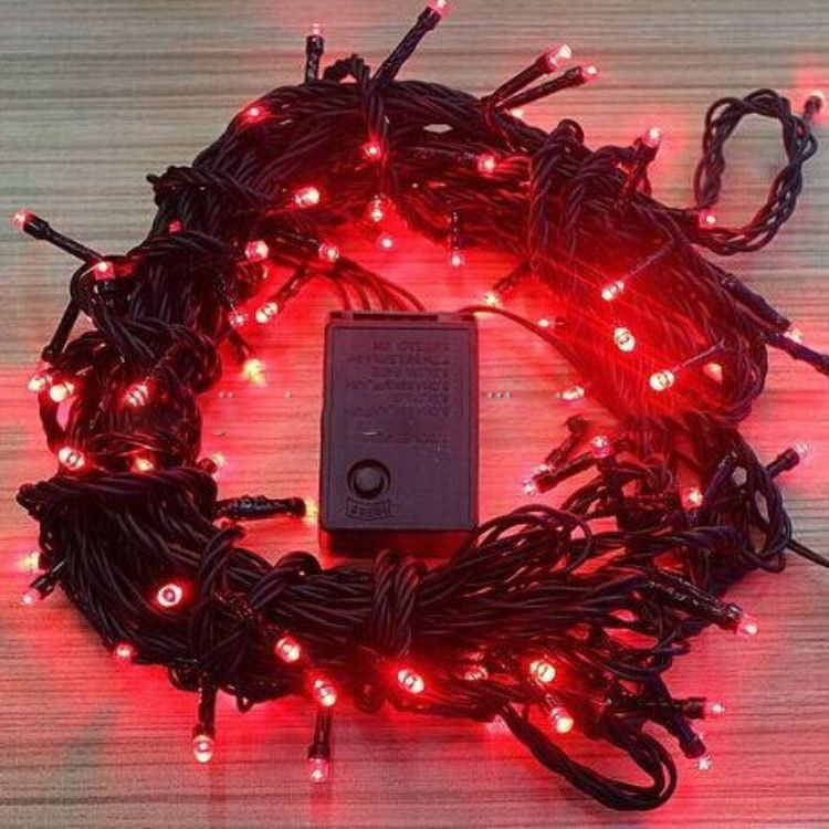 Guirlande lumineuse de noël étanche IP65, 10M, 100 LED, en caoutchouc, antigel, pour l'extérieur